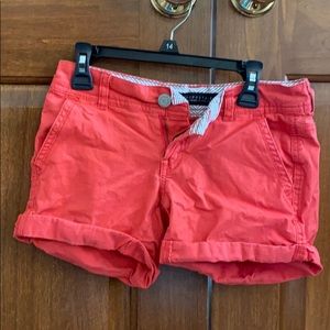 coral tail midi shorts